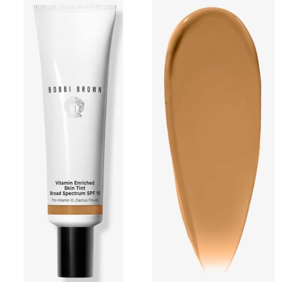 NEW Bobbi Brown Vitamin Enriched Hydrating Skin Tint SPF 15, MINI, GOLDEN 4 - Picture 1 of 10